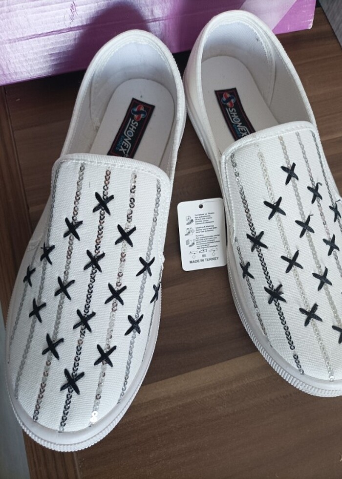 2 çift Bayan babet markası shonex  - Görsel 4