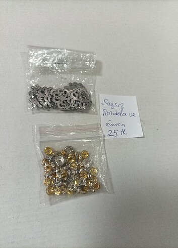 Karışık takı malzemeleri.en az alım 100 TL. - Görsel 18