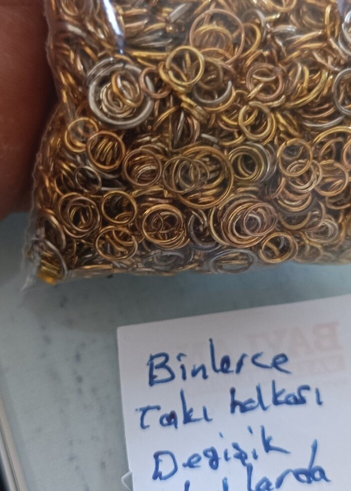 Karışık takı malzemeleri.en az alım 100 TL. - Görsel 4
