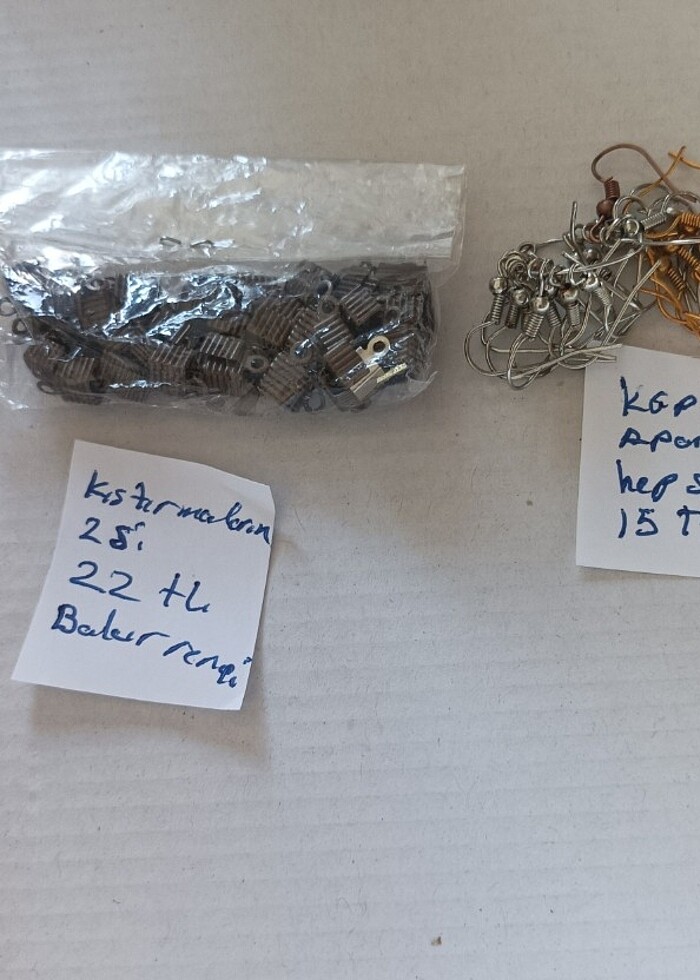 Karışık takı malzemeleri.en az alım 100 TL. - Görsel 5