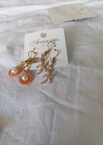 Renkli Boncuklu Mini Çiçek Küpeler - Görsel 13