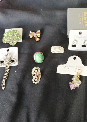 Renkli Boncuklu Mini Çiçek Küpeler - Görsel 19