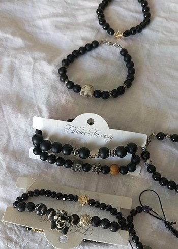 Zincir Detaylı Bohem kolye ve bileklikler. - Görsel 9