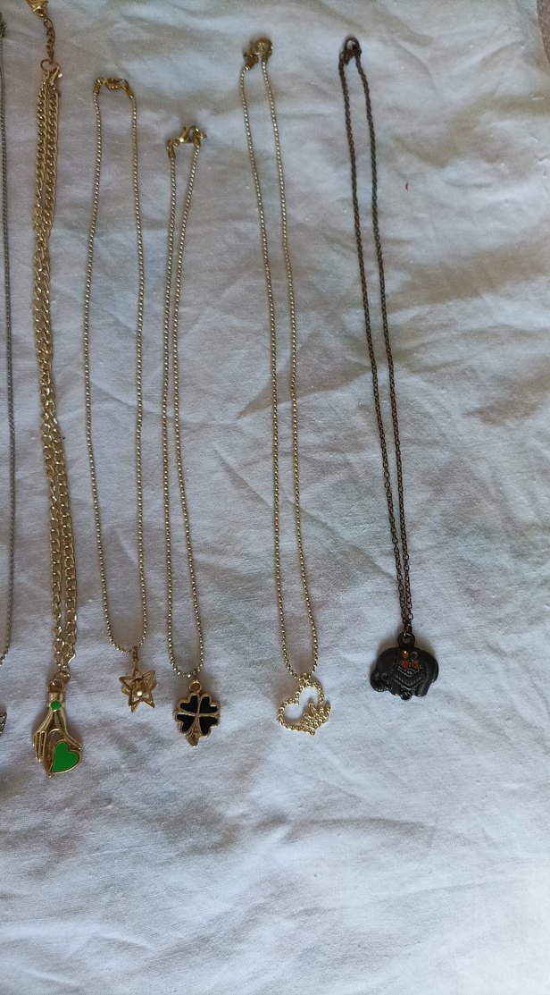 Zincir Detaylı Bohem kolye ve bileklikler. - Görsel 2