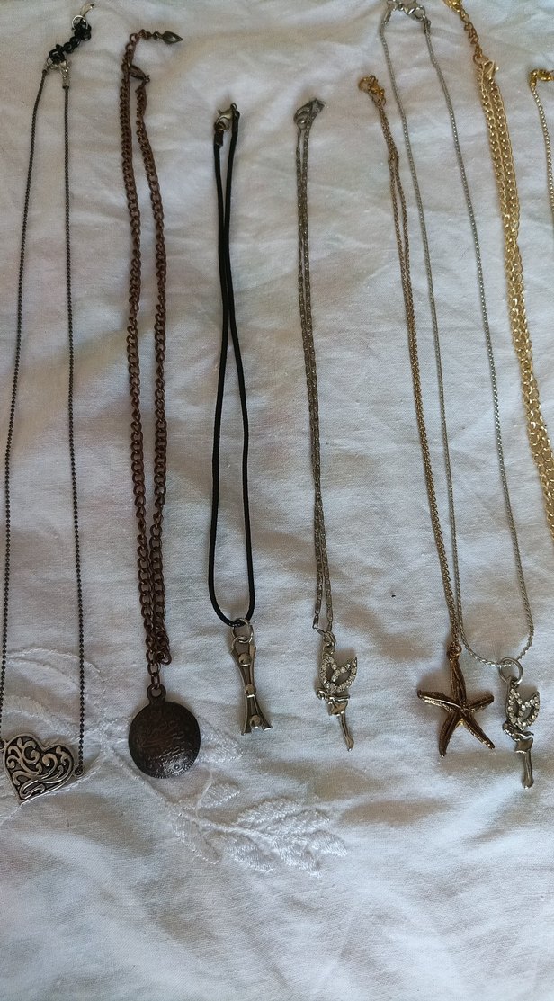 Zincir Detaylı Bohem kolye ve bileklikler. - Görsel 3