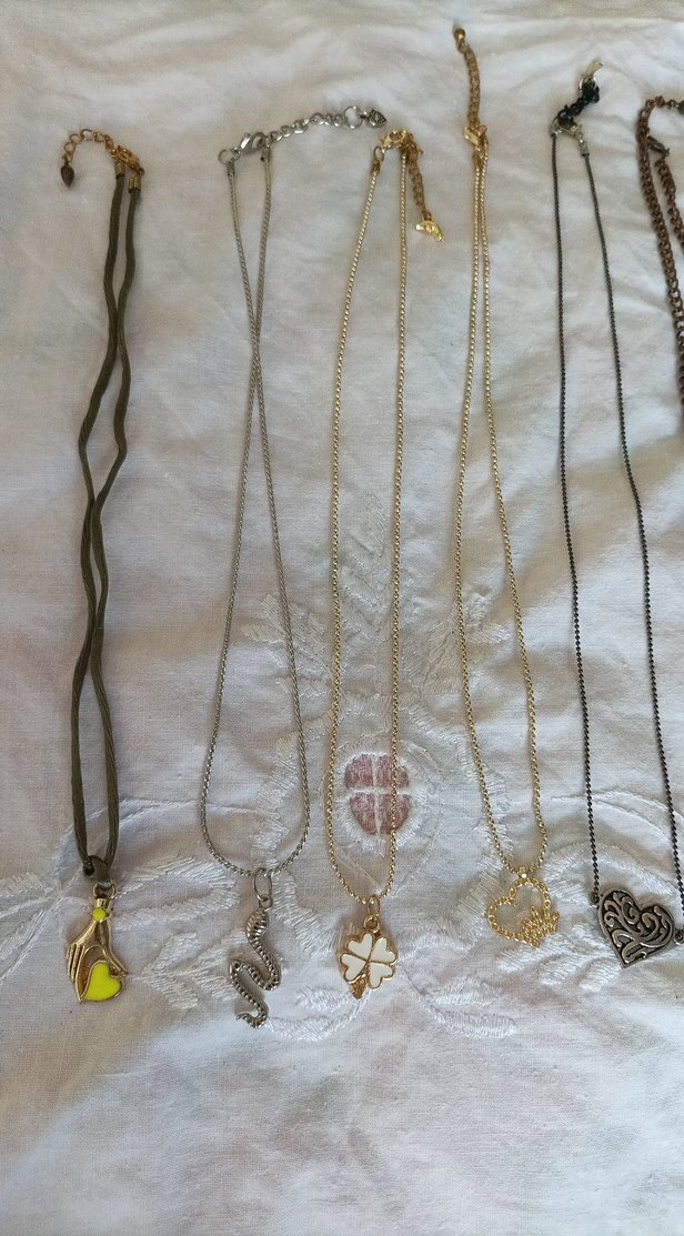 Zincir Detaylı Bohem kolye ve bileklikler. - Görsel 4