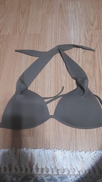 Diğer Mavi Çizgili Bikini Takımı