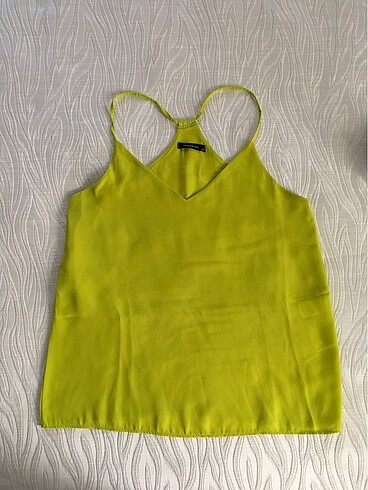 Yeşil Askılı Bluz Large 40