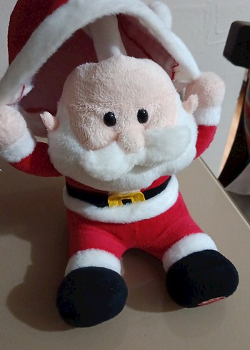 Renkli Peluş Noel Baba Oyuncak