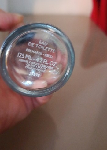 Bej  boş  orjinal şişe - Görsel 6