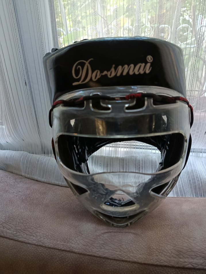 Kilitli Siyah  şeffaf  Biker Kask - Görsel 2