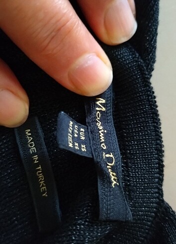 Massimo Dutti Etiketsiz yeni ürün , triko elbise 