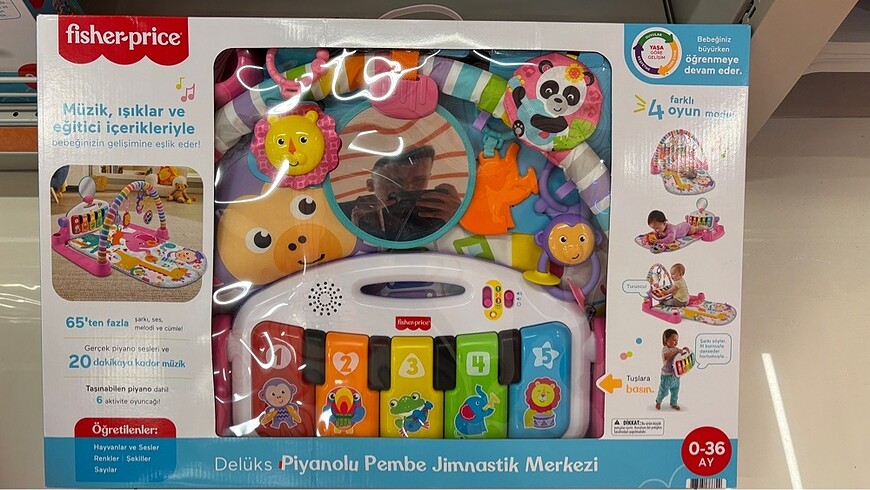 Fisher Price Delux jimnastik merkezi