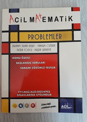 acil matematik problemler fasikülü