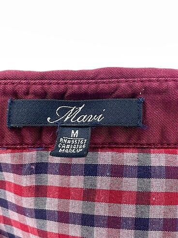 m Beden bordo Renk Mavi Jeans Gömlek %70 İndirimli.
