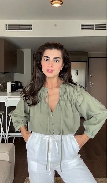 Zara gömlek bluz