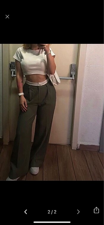 Trendyol & Milla milla boxer detaylı pantolon