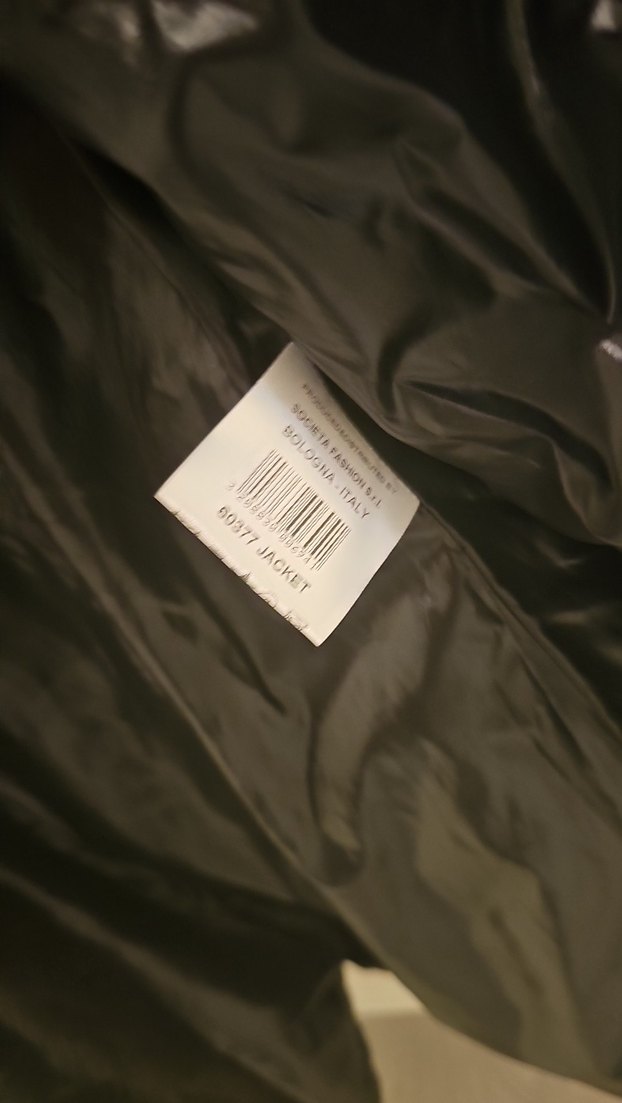 Socieata kürk Detaylı Siyah Deri Kadın Ceket - Görsel 5