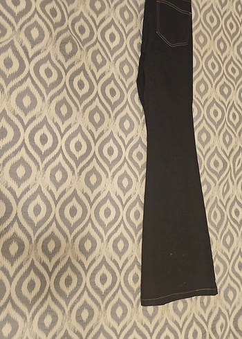 PerspectiveKadın Bol Paça Kot Pantolon - Görsel 5