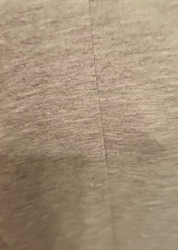 Gri Kadın Keten Blazer Ceket - Görsel 5