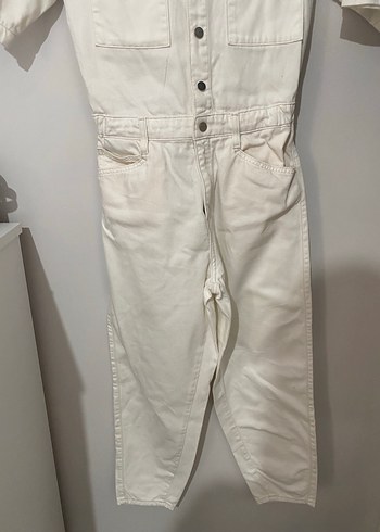 Mavi beyaz jean tulum - Görsel 2