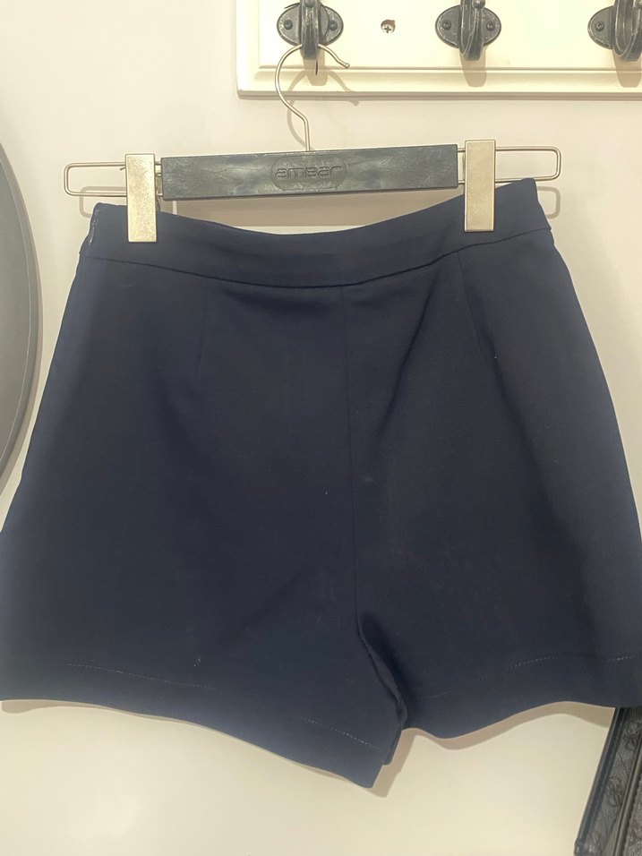 Addax Lacivert Mini şort etek - Görsel 4