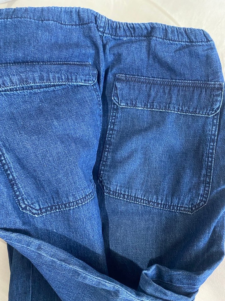 Kadın Lacivert  Denim Pantolon - Görsel 5