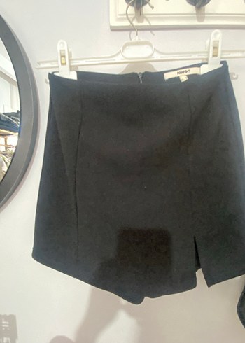 Siyah Mini  şort etek - Görsel 3