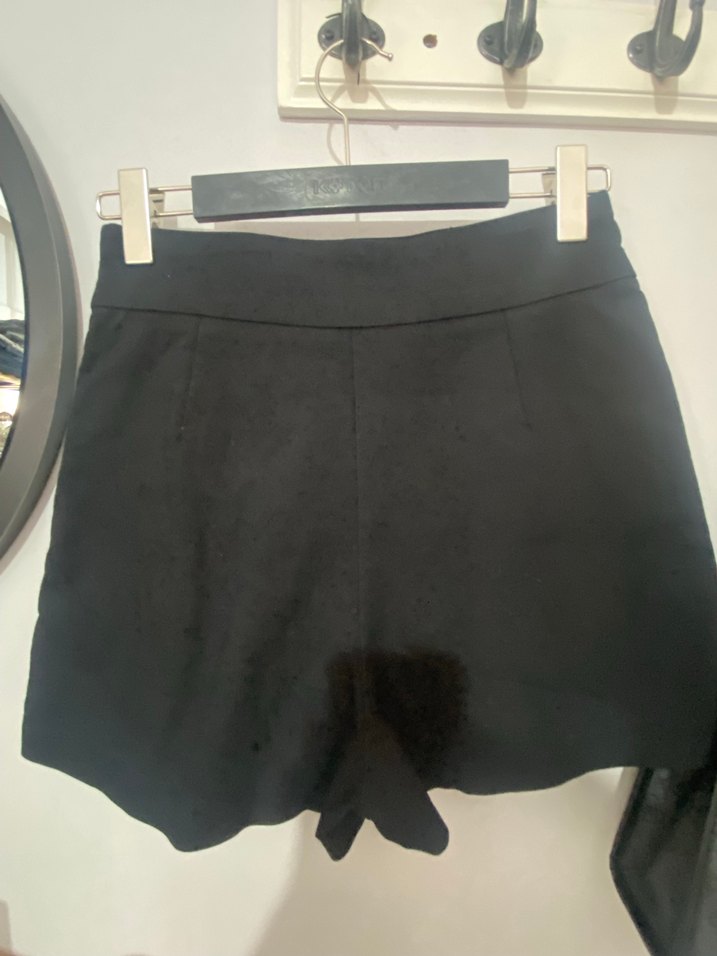 Siyah Mini  şort etek - Görsel 2