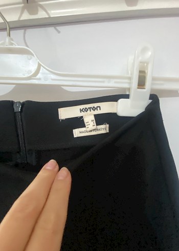 Siyah mini şort etek - Görsel 4