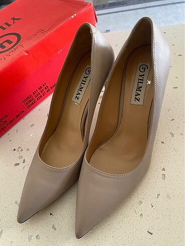 37 Beden Nude stiletto yeni kutulu