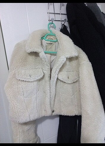 Pull Bear peluş kürk