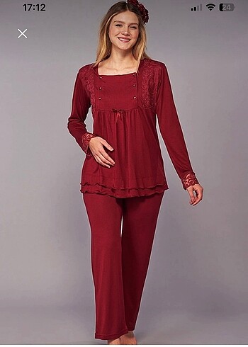 Diğer Lohusa hamile sabahlıklı pijama takımı