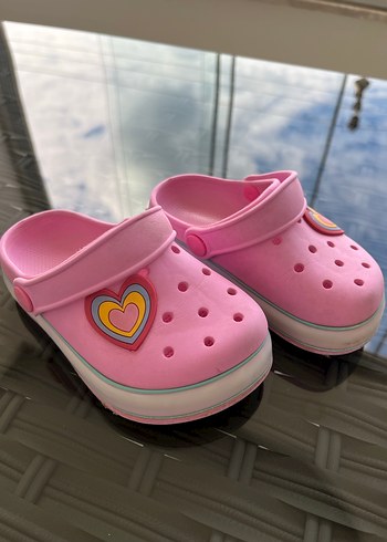 Pembe Tokalı Kız Çocuk Terliği - Görsel 3