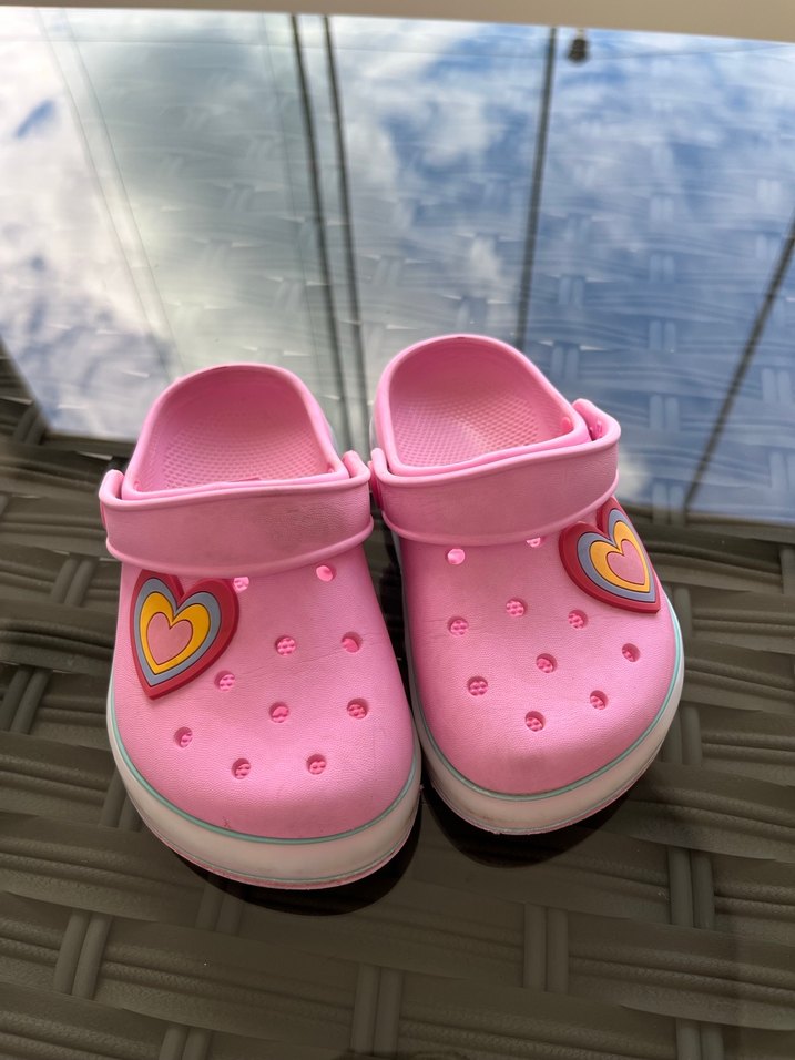 Pembe Tokalı Kız Çocuk Terliği - Görsel 2