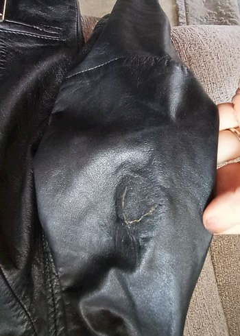 Mango Kuzu Derisi Deri Ceket - Görsel 6