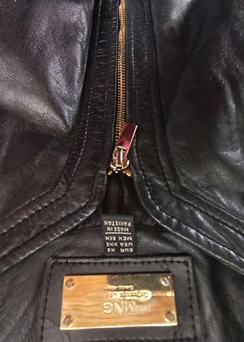 Mango Kuzu Derisi Deri Ceket - Görsel 5