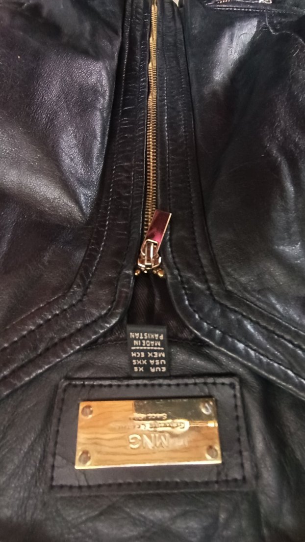 Mango Kuzu Derisi Deri Ceket - Görsel 5