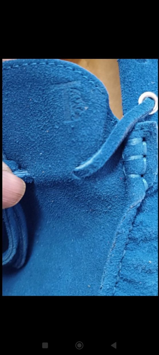 Tods Mavi Süet Erkek Loafer Ayakkabı - Görsel 2