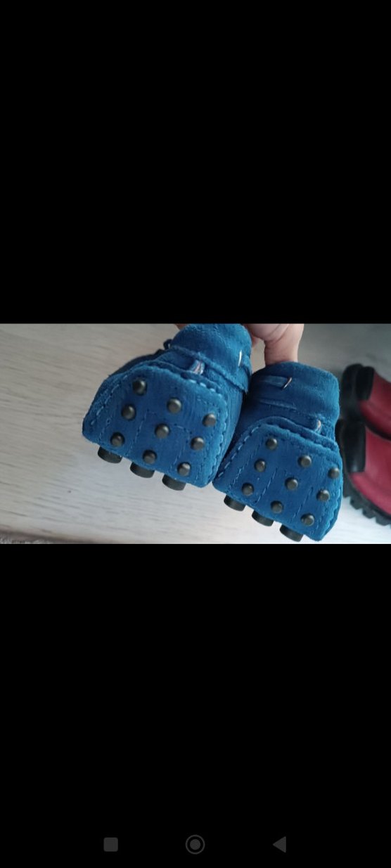 Tods Mavi Süet Erkek Loafer Ayakkabı - Görsel 4