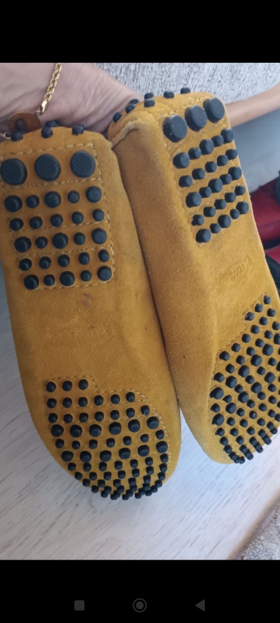 TODS Hardal Süet Erkek Loafer Ayakkabı - Görsel 5