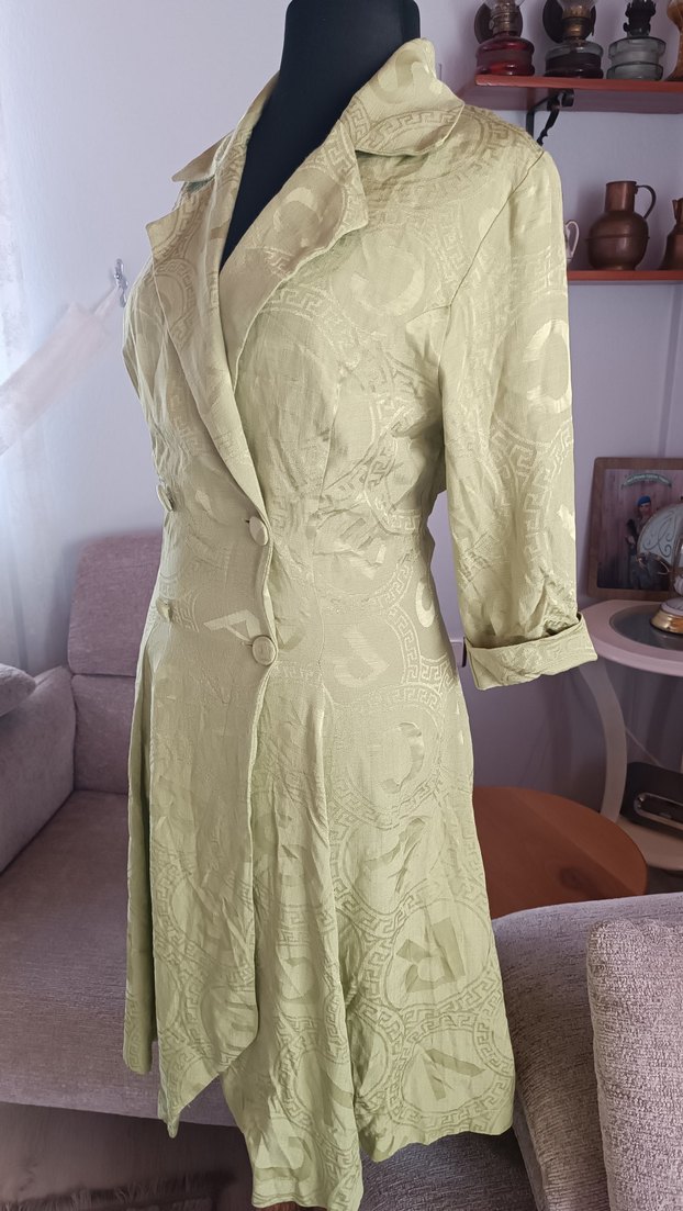 Versace Vintage Desenli Parlak  - Görsel 4