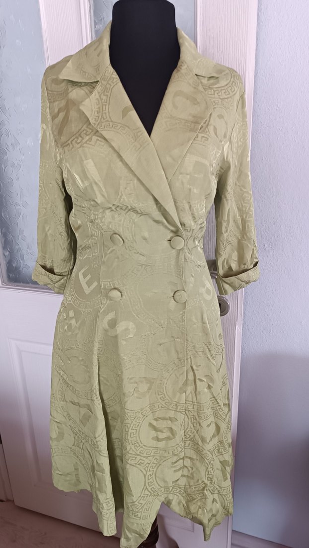 Versace Vintage Desenli Parlak  - Görsel 5