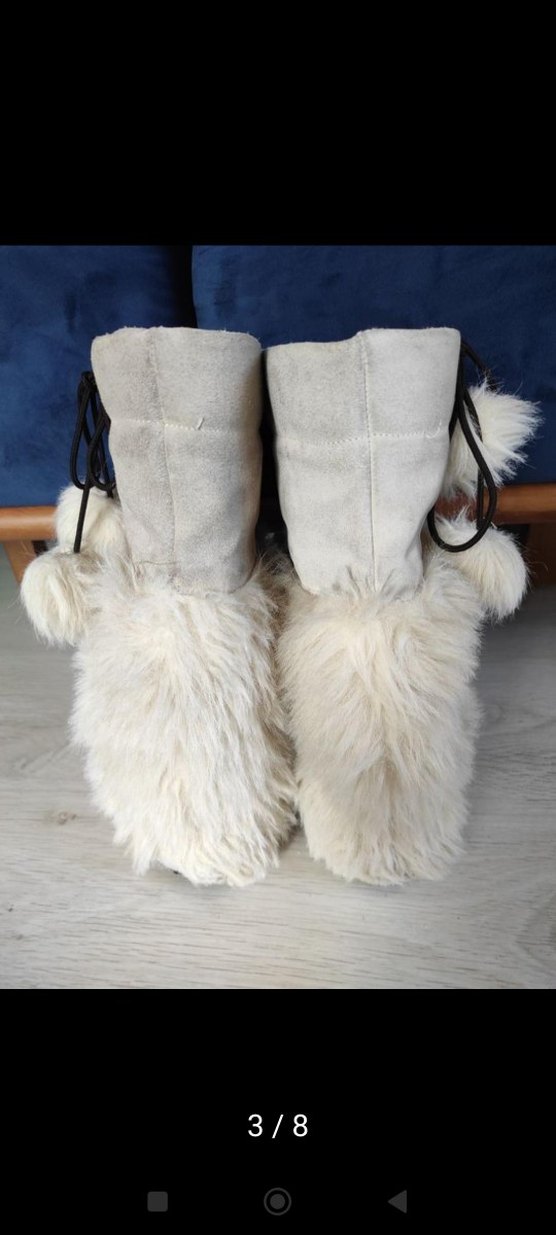 Stewe Madden  Kürklü Nakışlı Bohem Kadın Botu - Görsel 3