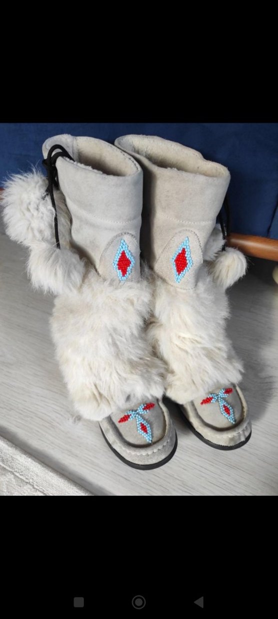 Stewe Madden  Kürklü Nakışlı Bohem Kadın Botu - Görsel 2