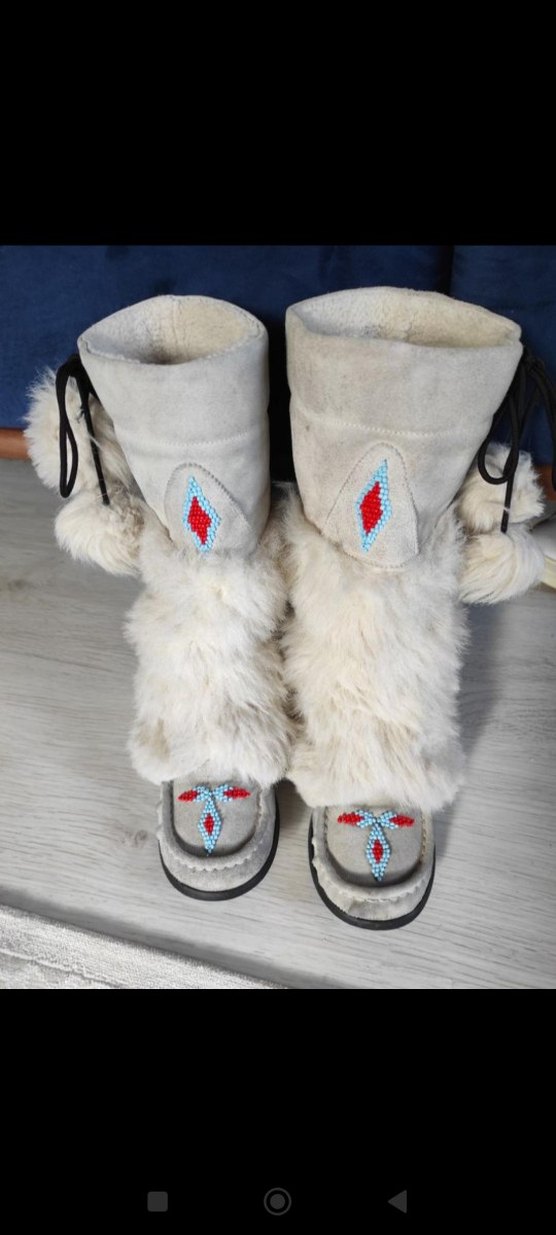 Stewe Madden  Kürklü Nakışlı Bohem Kadın Botu - Görsel 4