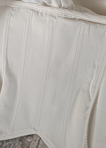 Vakko Saten Kırık Beyaz Astarlı ???????????? - Görsel 9