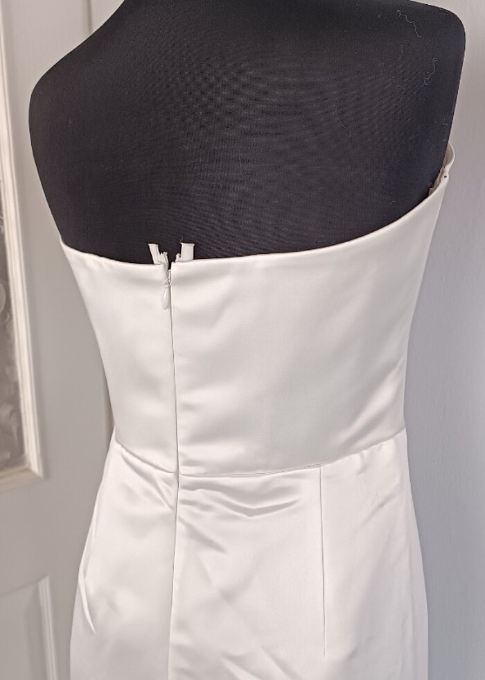 Vakko Saten Kırık Beyaz Astarlı ???????????? - Görsel 3