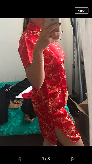 Kimono kırmızı