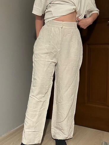 36 Beden Muslin kumas pantolon